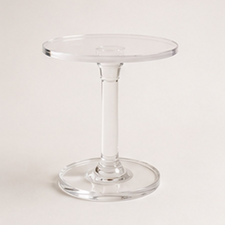 Wholesale High-Quality Round Acrylic Side Table - Transparent