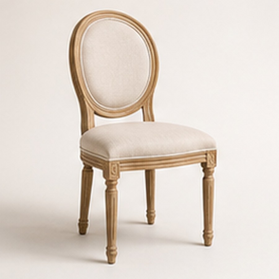 Modern Antique Round Back Louis Chair for Banquets and Restaurants