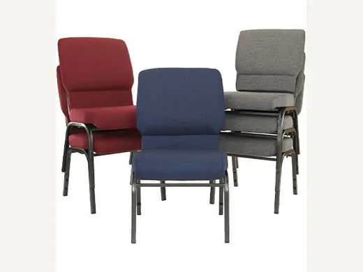 Wholesale Stackable Metal Padded Conference Chairs