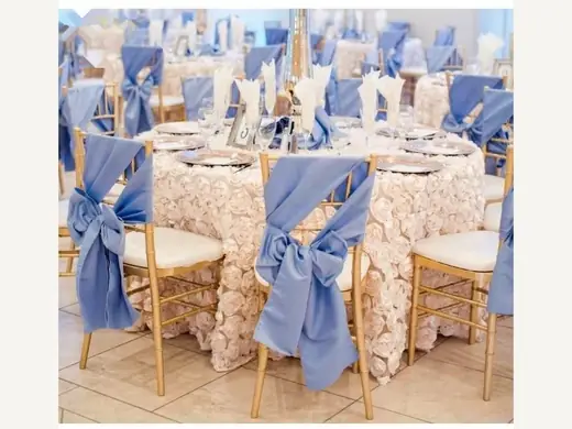 Hot Selling Stacking Metal Chiavari Tiffany Wedding Chair