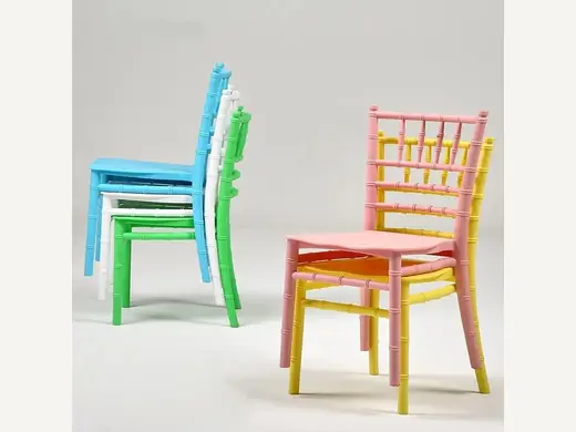 Elegant Chiavari Kids Dining Chair - Portable Tiffany Style