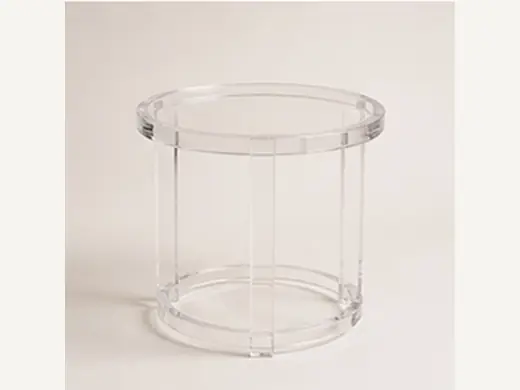 High-Quality Modern Round Acrylic Coffee Side Table