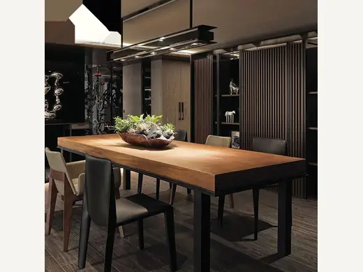 Vintage furniture, antique design, walnut dining table, kitchen dining table