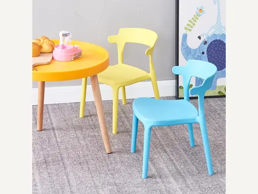 Preschool Montessori furniture, daycare kindergarten school chairs, plastic children's nursery classroom chairs
