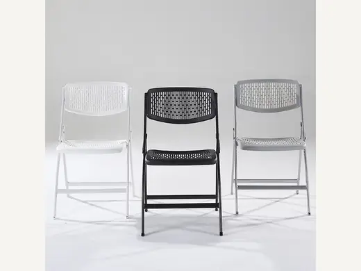 Modern plastic folding wedding chairs are popular in stock home furniture, home bars, restaurants, kitchens, and warehouses - featuring a foldable design