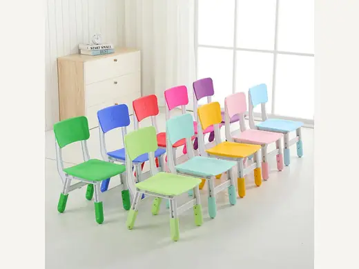 Hot sale children's plastic chairs, preschool furniture, gymnasium children's plastic chairs