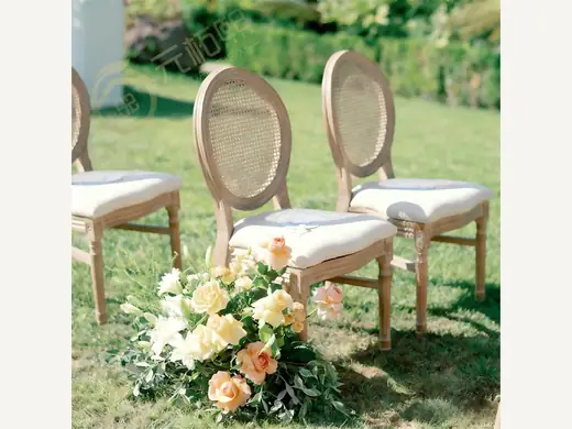 Frenken Style Oval Back King Louis Dining Wedding Chairs