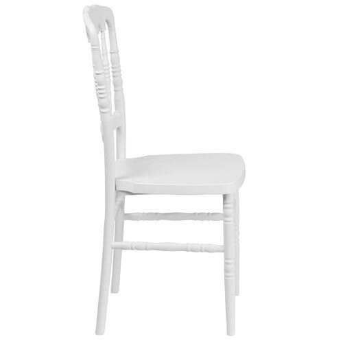 White PP Resin Napoleon Chair image 5