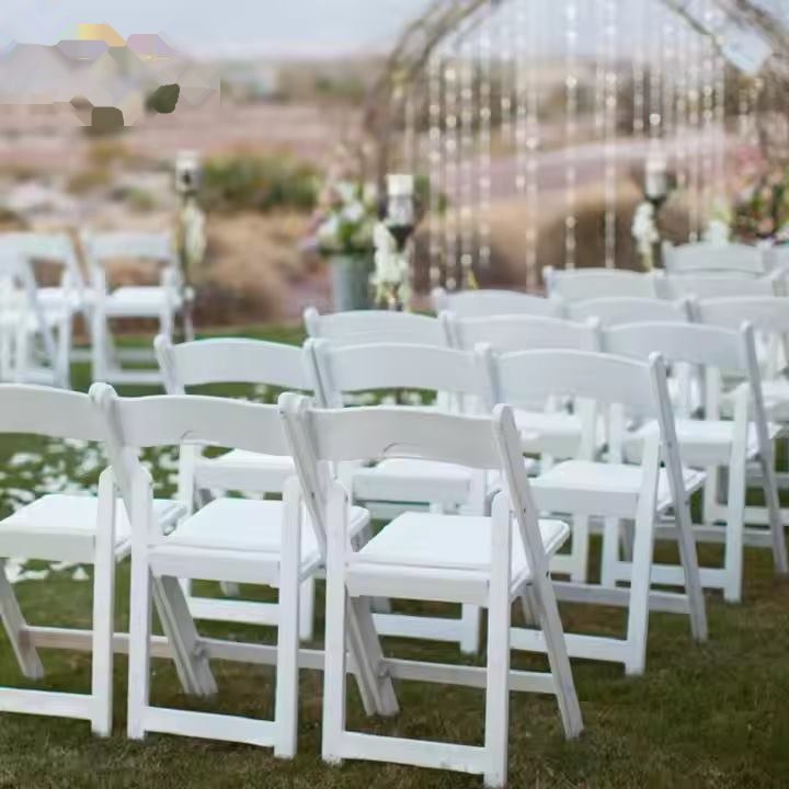 Stylish Wood Folding Chair - Space-Saving & Durable Design image 3