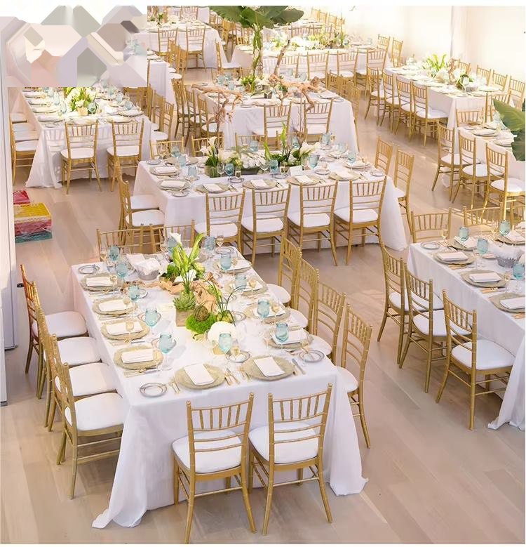 Gold PP Resin Chiavari Chair-1