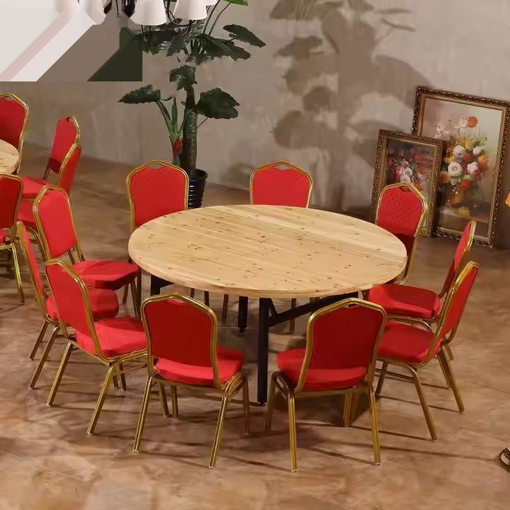 Luxury Stackable Gold Metal Wedding Chairs - Wholesale Deal-1 image 3