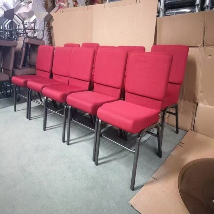 Wholesale Modern Cheap Stacking Church Chairs Interlocking Theater Chair for Sale image 3