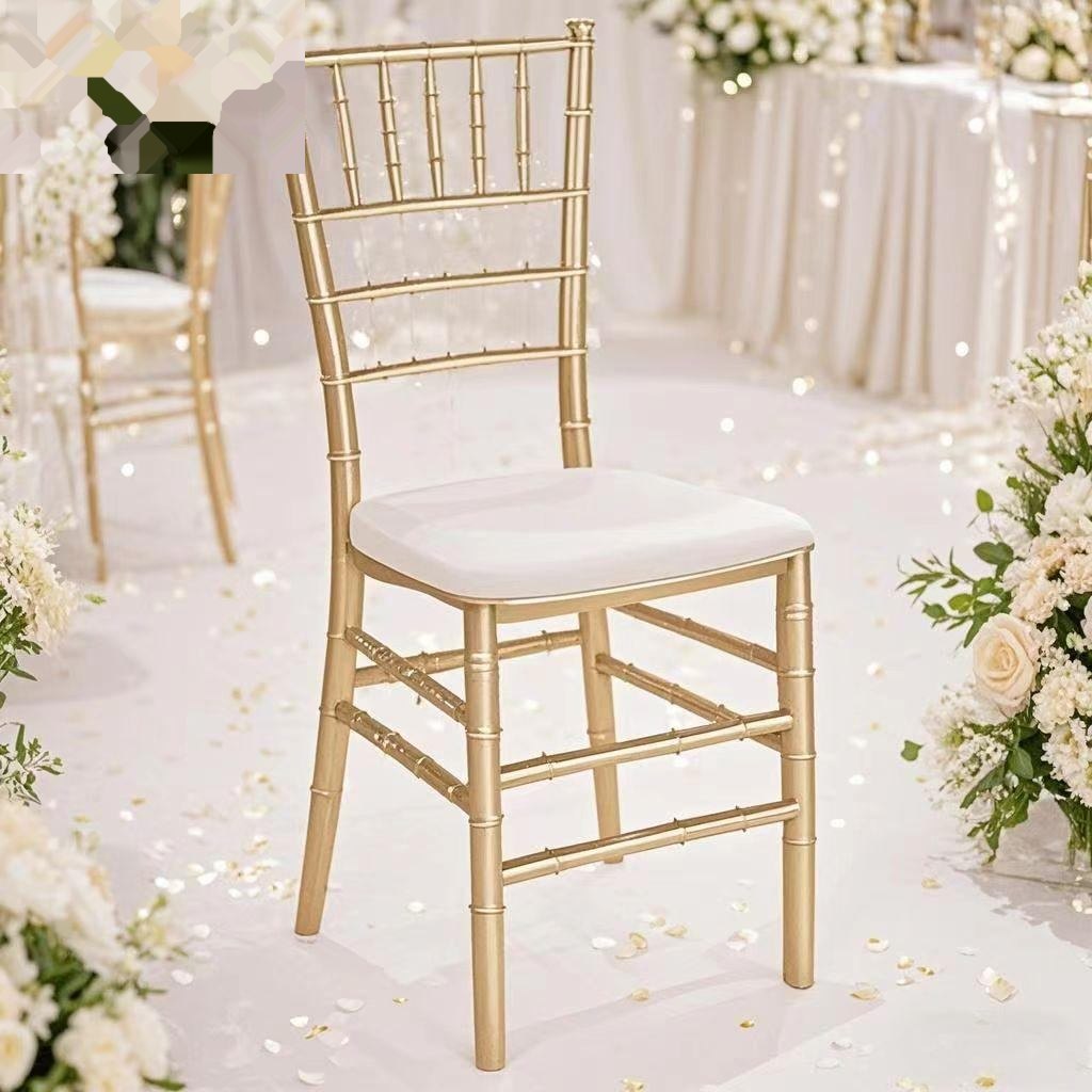 Elegant Solid Wood Wedding Chair for Timeless Elegance image 2
