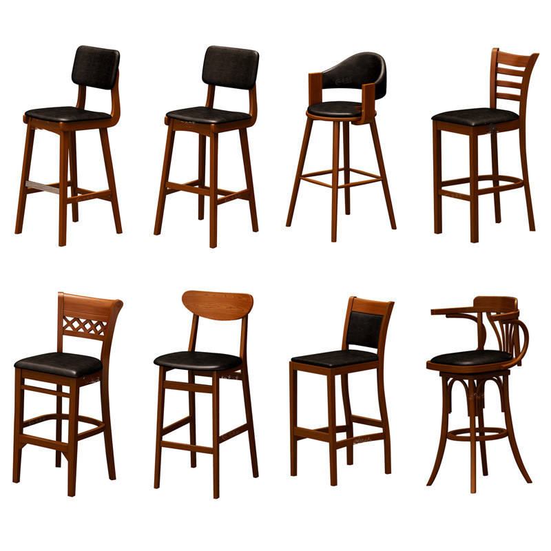 Hot selling modern high back bar furniture, high back coffee shop bar chairs