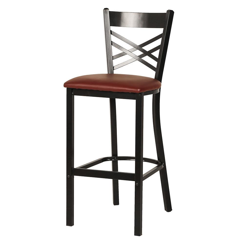 Hot selling modern high back bar furniture, high back coffee shop bar chairs image 2