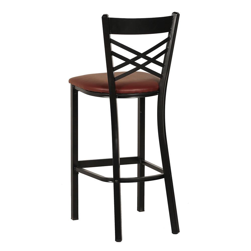Hot selling modern high back bar furniture, high back coffee shop bar chairs image 3