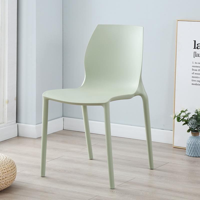 Wholesale modern red and white makeup stackable activity restaurant, coffee shop, balcony furniture, plastic dining chairs image 3