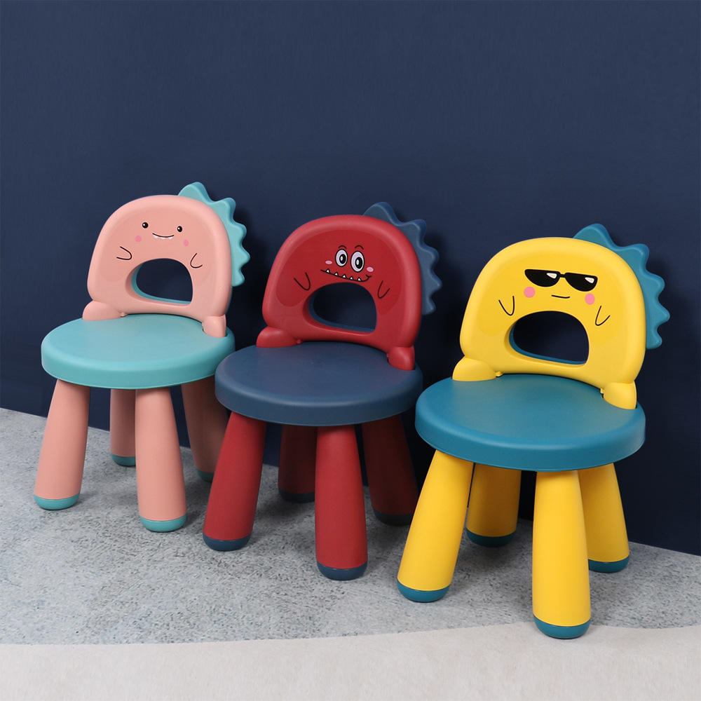 Modernly designed detachable plastic chairs for infants and children, suitable for hospitals and kindergartens, offer a cost-effective and space-saving solution for children's furniture