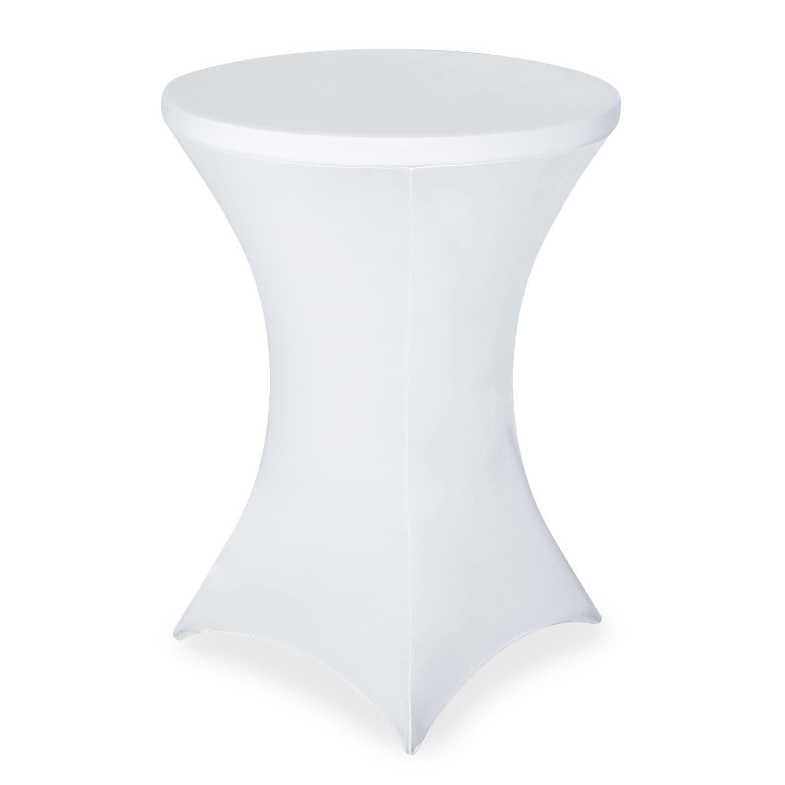 Handmade modern white spandex tabletop household custom colored cocktail wedding dress fabric image 2