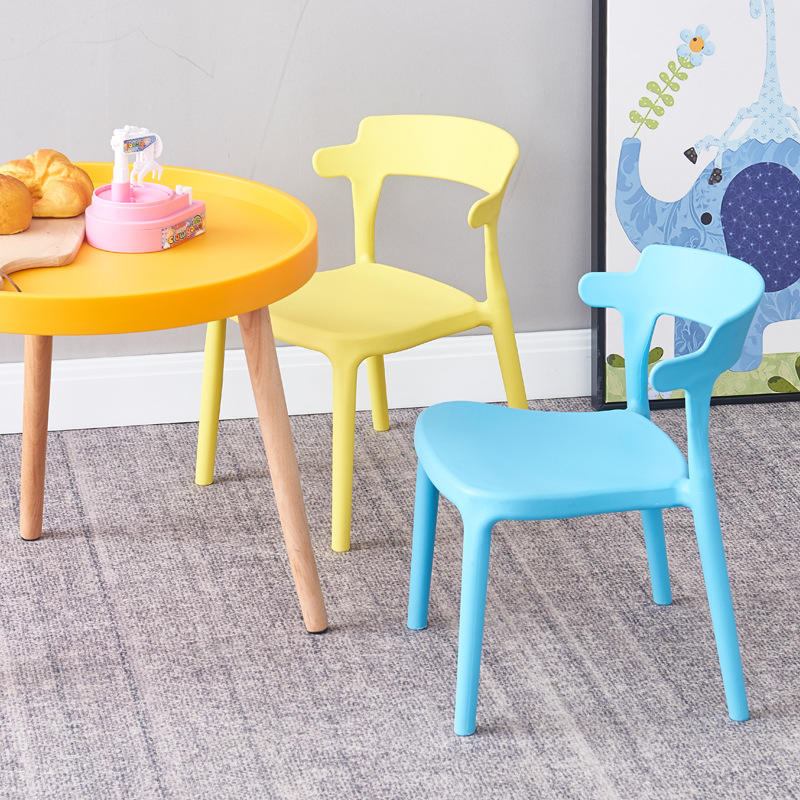 Preschool Montessori furniture, daycare kindergarten school chairs, plastic children's nursery classroom chairs