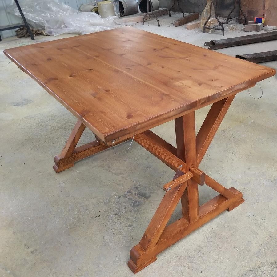 Banquet catering furniture, party activities, wooden garden, outdoor folding wooden wedding banquet table image 4