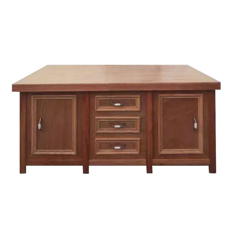 Modern white wood buffet cabinets and cutlery cabinets for outdoor banquet events or weddings - fashionable living room furniture image 3