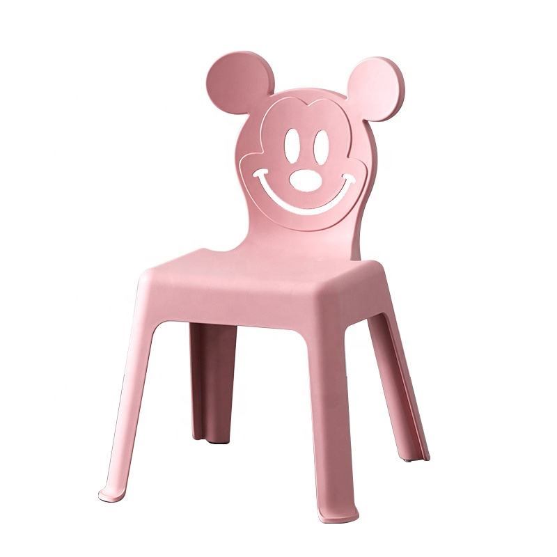 Children's dining chairs, waterproof outdoor cartoon children's plastic furniture, kitchen, bedroom, living room, wedding, kindergarten image 2