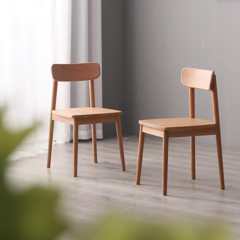 Low price home furniture wholesale custom solid wood coffee shop restaurant dining chairs