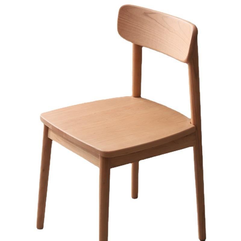 Low price home furniture wholesale custom solid wood coffee shop restaurant dining chairs image 4