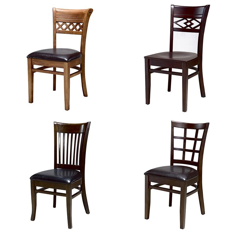 Chinese factory wholesale soft pack seats, wooden bars, restaurants, coffee chairs