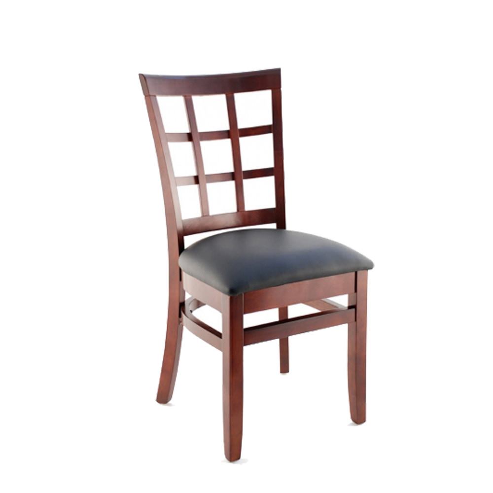 Chinese factory wholesale soft pack seats, wooden bars, restaurants, coffee chairs image 4