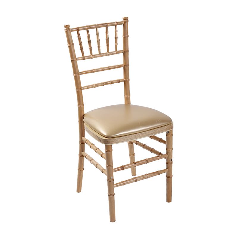 Wholesale stackable wedding banquet party chairs, metal frame gold lime liquid, Tiffany Kiawari design, PP thick cushion, farmhouse image 2
