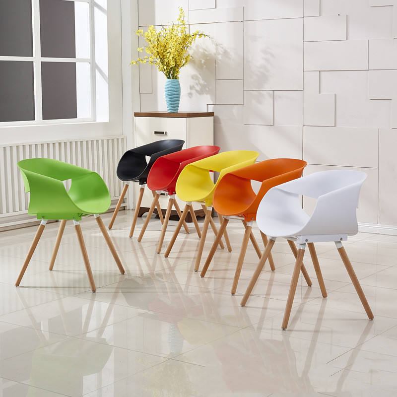 Dining chairs plastic chairs conference negotiation chairs