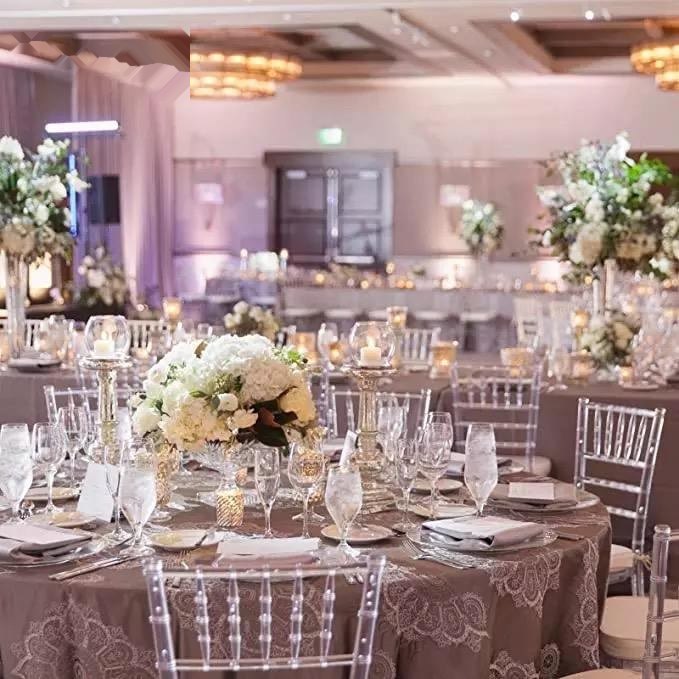 Hot selling Stackable Transparent Resin Acrylic Wedding Event Chiavari Chair image 3