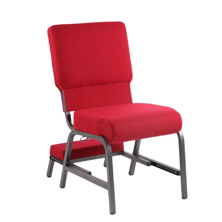 Metal frame Red Muhammad Christian Church Prayer Hall Chair Mullins Church Kneeling Church Chair image 2