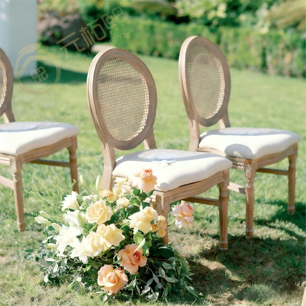 Frenken Style Oval Back King Louis Dining Wedding Chairs
